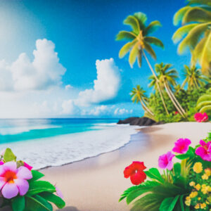 Tropical Island Blossoms of Healing Bliss: Yoga Nidra Journey – On-Demand