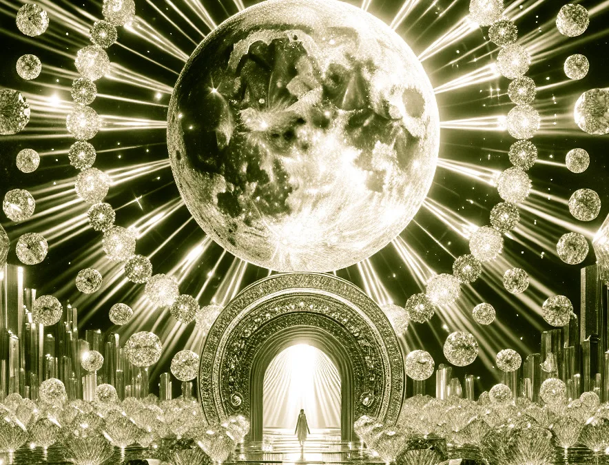 Full Moon Radiance in the Crystal Temple of Your Inner Treasure, Thursday December 04